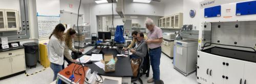 The KSC lab where the Cerebral Ageing mission is prepared