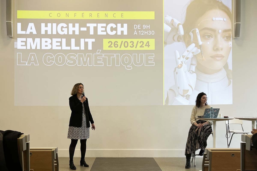 Conférence interprofessionnelle « la high-tech embellit la cosmétique », organisée par Supbiotech